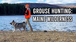 Grouse Hunting in Maine Wilderness - Female Hunter - Off Grid Living