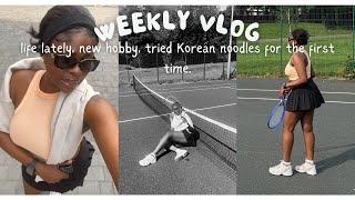 #lifelately trying new sport to build network? trying Korean noodles for the first time, etc.