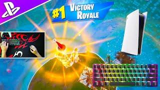 Fortnite Solo Ranked | PS5 Keyboard & Mouse Handcam Gameplay | 4K 120FPS