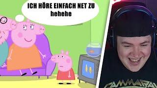 Youtube Kacke: KEINE DINOS HIER! Peppa Pig Sheeesh Verarsche - Teil 2 | REAKTION