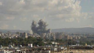 Smoke rises after Israeli strike near Lebanon's Tyre | AFP