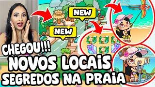  CHEGOU!!! NOVOS LOCAIS NA PRAIA, ITENS PARA BEBÊS E SEGREDOS NO AVATAR WORLD NA NOVA ATUALIZAÇÃO