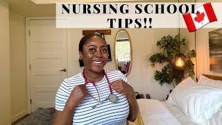 How to Navigate Nursing School as an International Student in Canada | Practical nursing study tips