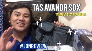 REVIEW TAS AVANDR SDX - TAS KEREN YANG SUPER KEREN BANGET! #JONREVIEW