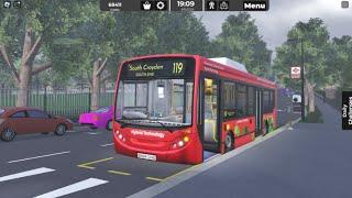 Croydon Roblox UPDATE driving the Hybrid E200 to South Croydon