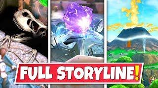 *NEW* FULL SEASON 8 *STORYLINE* IN FORTNITE SO FAR! CUBE GATEWAY, DIG SITES AND SMOKING VOLCANO!: BR