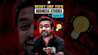 Most IMP Tips Business Studies For Class 11th #PW #Shorts #BusinessStudies