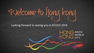 ACUUS World Conference 2018 - Hong Kong