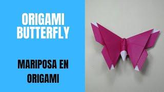 Origami Butterfly / Mariposa en Origami Tutorial - Michael G. Lafosse