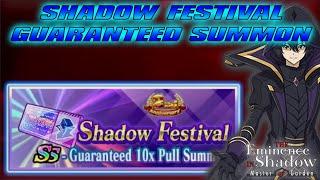 The Eminence In Shadow: Master Of Garden - 2nd Anniversary: Shadow Festival Guaranteed Ticket Summon