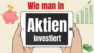 Investieren für Anfänger  In Aktien Investieren 2022   Passives Einkommen durch Aktien