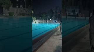 50m long AIIMS Delhi Swimming pool while closing #draravind #aiimsdelhi #anaesthetist