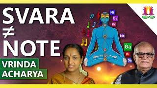 Svara ≠ Note  | Non-translatables of (South) Indian Music | Rajiv Malhotra with Vrinda Acharya