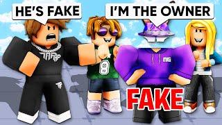 I Found A FAKE OWNER, So I EXPOSED Him.. (Roblox Rivals)