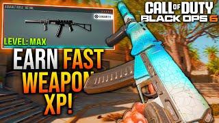 Black Ops 6: Earn FAST WEAPON XP & MAX LEVEL WEAPONS Easy! (BO6 Fast XP)