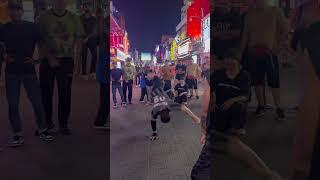 ￼ walking street in Thailand #shorts #thaifood #partymusic #dance