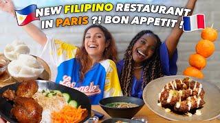 Filipino Food trip in PARIS France ! Kwek Kwek, UBE ?! (Kapé, Sakusina, Potpot, Reyna)