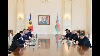 President Ilham Aliyev and President Igor Dodon held expanded meeting