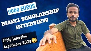 Mastering the MAECI Scholarship Interview | MAECI Scholarship 2024 | Crucial Questions |