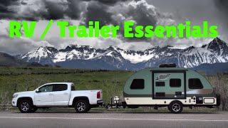 8 Must Have RV / Travel Trailer Accessories