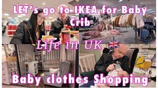 LIFE IN UK | IKEA SHOPPING | BABY CLOTHES SHOPPING VLOG | A DAY IN MY LIFE WITH A BABY