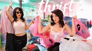 thrift with me my SUMMER 2024 wardrobe! (+ try-on thrift haul)