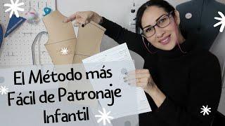 #21 PATRÓN BÁSICO INFANTIL/ TE REGALO MI MÉTODO Y PLANILLA DE REGISTRO DE MEDIDAS