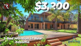  5 BED ALL EN SUITE MANSION FOR RENT IN NEW KASAMA