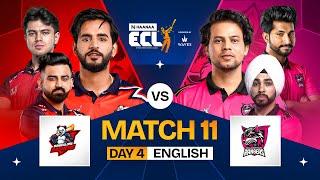 [ENGLISH] #ECL | Match 11 | Bangalore Bashers vs Rajasthan Rangers | Abhishek Malhan vs Zayn Saifi