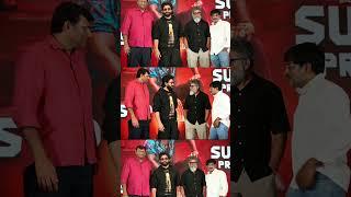 Allu Arjun Pushpa 2 Team Exclusive Look | Sukumar & Team Grand Promo Event Behind the Scenes#shorts