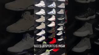 jd sports amount of jordans sitting in is insane 