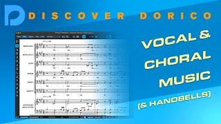 Vocal & Choral Music, and Handbells | Discover Dorico