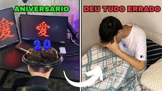 Rotina de um Aniversário que deu Tudo Errado