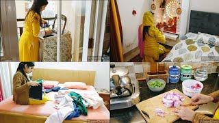 Indian housewife very hectic morning to evening routine, daily routine 