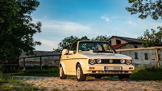 Volkswagen Golf 1 cabrio Karmann Quartett Special White Edition 1987