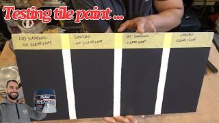 Is Tile Paint REALLY Durable? We Put It to the Test!