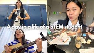 A day in a life of a STEM student