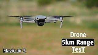 Dji mavic air 2 drone / Full Range Test 3km & signal lost #shorts #drone