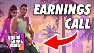 GTA 6: Take 2 Earnings Call