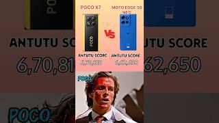 POCO X7 vs Moto Edge 50 Neo  | Who Wins? 