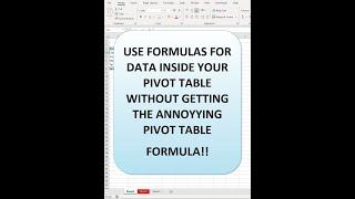 Remove getpivotdata formula default