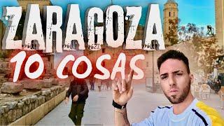 ️ ZARAGOZA en UN DÍA ( 10 COSAS que VER )