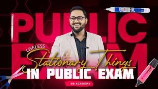 10 things not allowed in PUBLIC EXAM | BB Academy