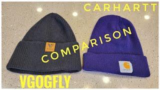 Carhartt Knit Cuffed Beanie Stocking Hat VS Vgogfly Skull Stocking Hat REVIEW