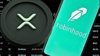 XRP RIPPLE ROBINHOOD $2400 XRP !!!!!