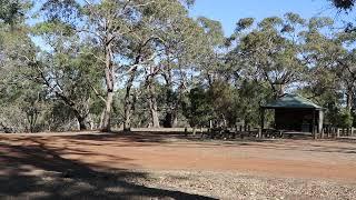 Cavendish on Wannon Campground, west of the Grampians Range, Victoria, Australia