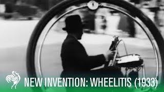 Round It Goes! Bizarre Invention: Wheelitis (1933) | Sporting History