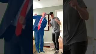 Doing the Trump shuffle