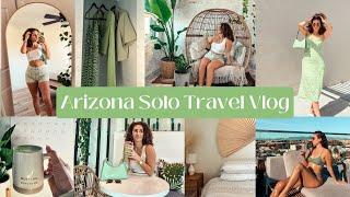 ARIZONA SOLO TRAVEL VLOG PT 1 | First solo adventure of 2022 | Phoenix, Scottsdale, Sedona & more!