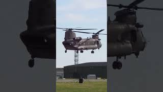 CH-47 Chinook at R13 End of RAF Valley During Exercise #chinook #raf #military #aviation